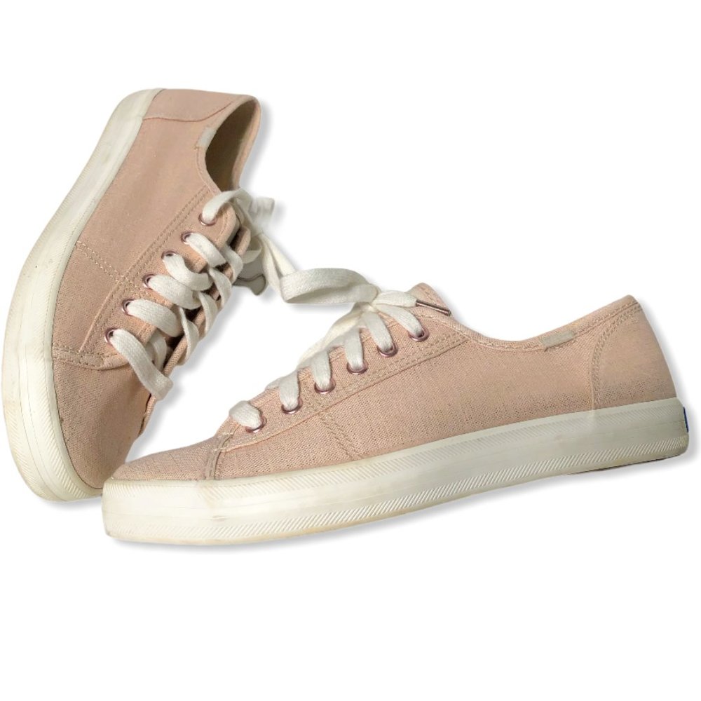 Keds Shimmery Pink Sneakers-Sz 6.5
